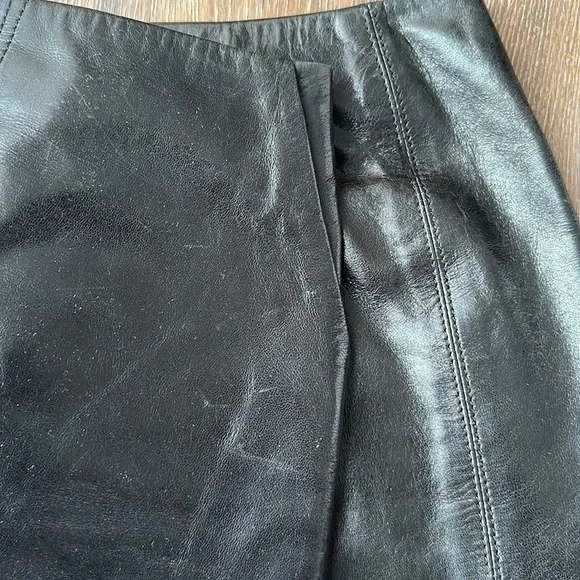 Anine Bing Lamb Leather Skirt XS - Picture 6 of 9